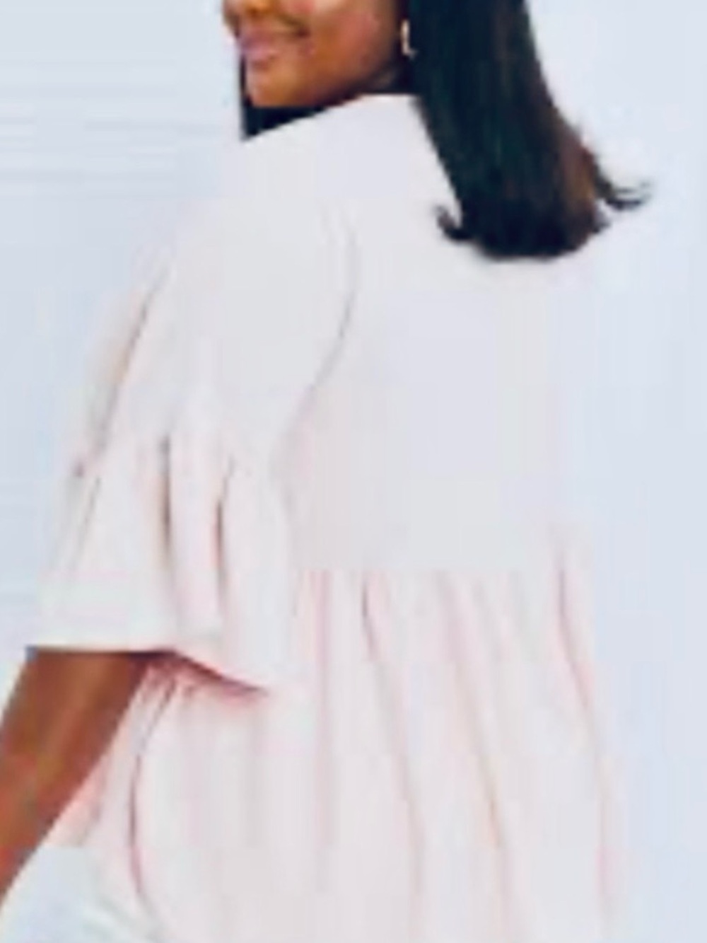 Reborn J Maternity Soft Blush Tunic, 3X